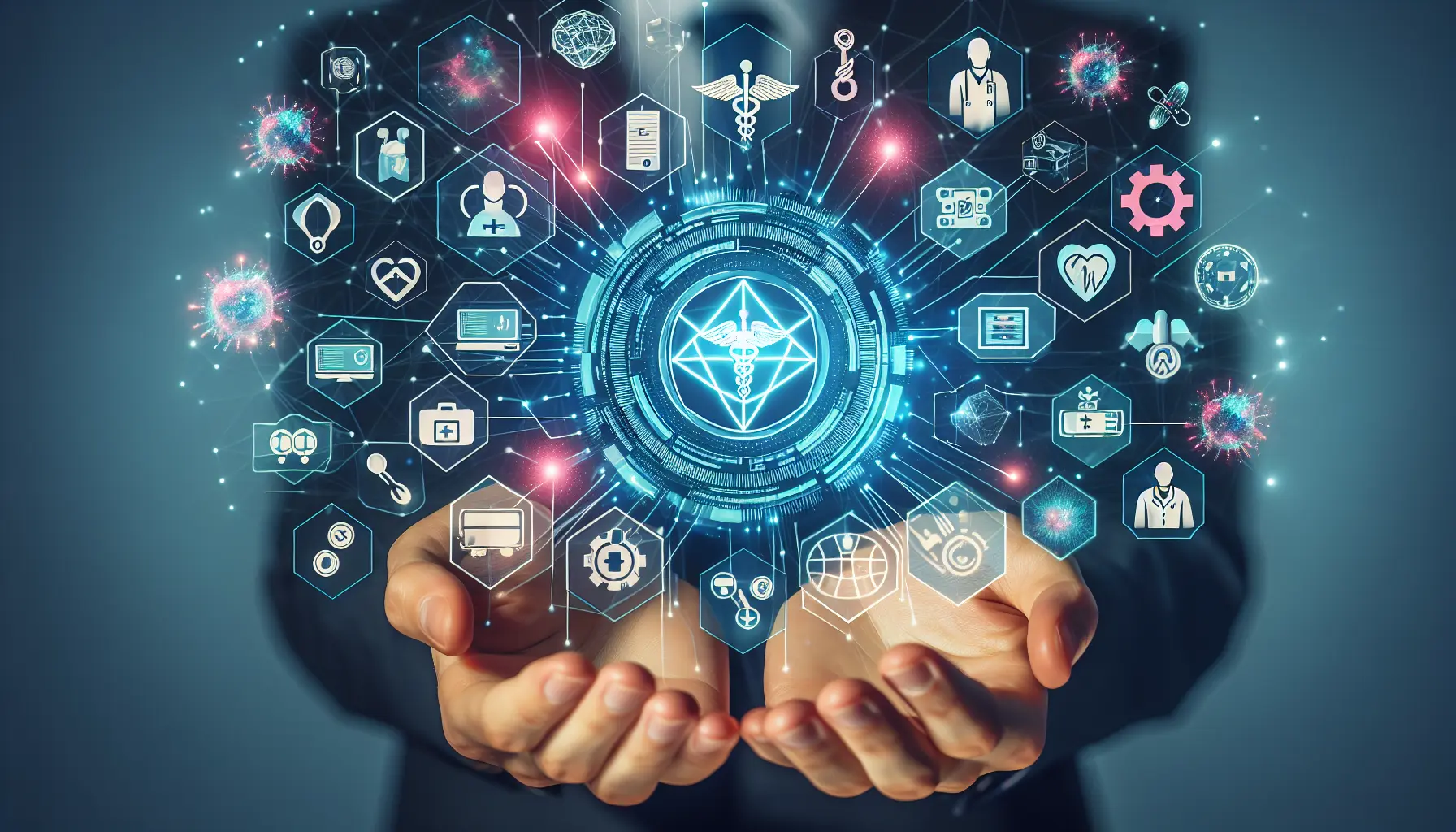 Un'immagine che rappresenta l'integrazione tra blockchain e intelligenza artificiale in diversi settori