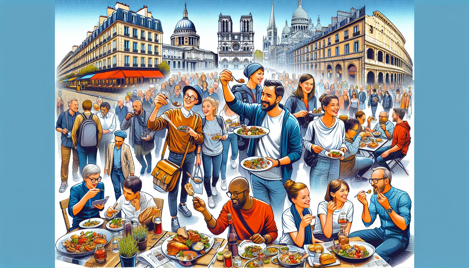Tour a piedi attraverso i mercati gastronomici delle capitali europee