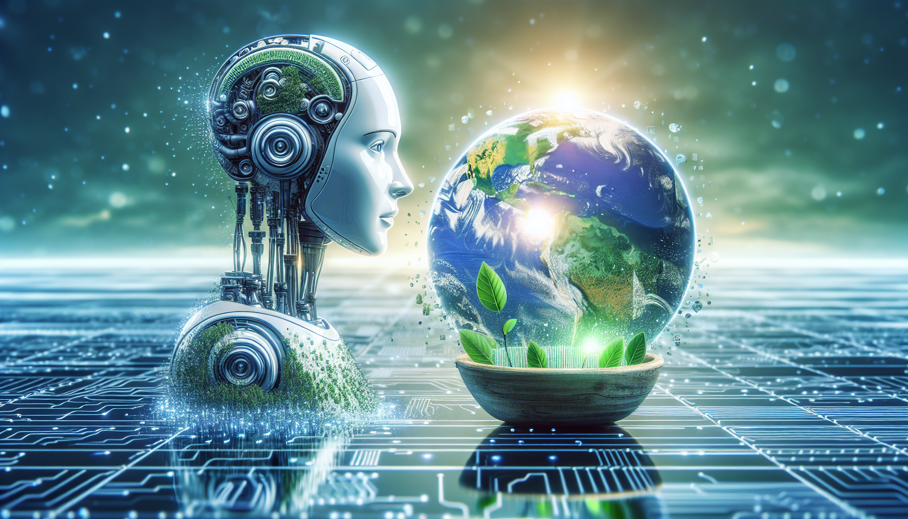 Scopri come l'Intelligenza Artificiale sta contribuendo alla sostenibilità ambientale. Esplora applicazioni pratiche, il ruolo delle startup innovative e le sfide da affrontare per un futuro più verde. L'IA non è solo tecnologie avanzate, ma un'opportunità per un mondo migliore.