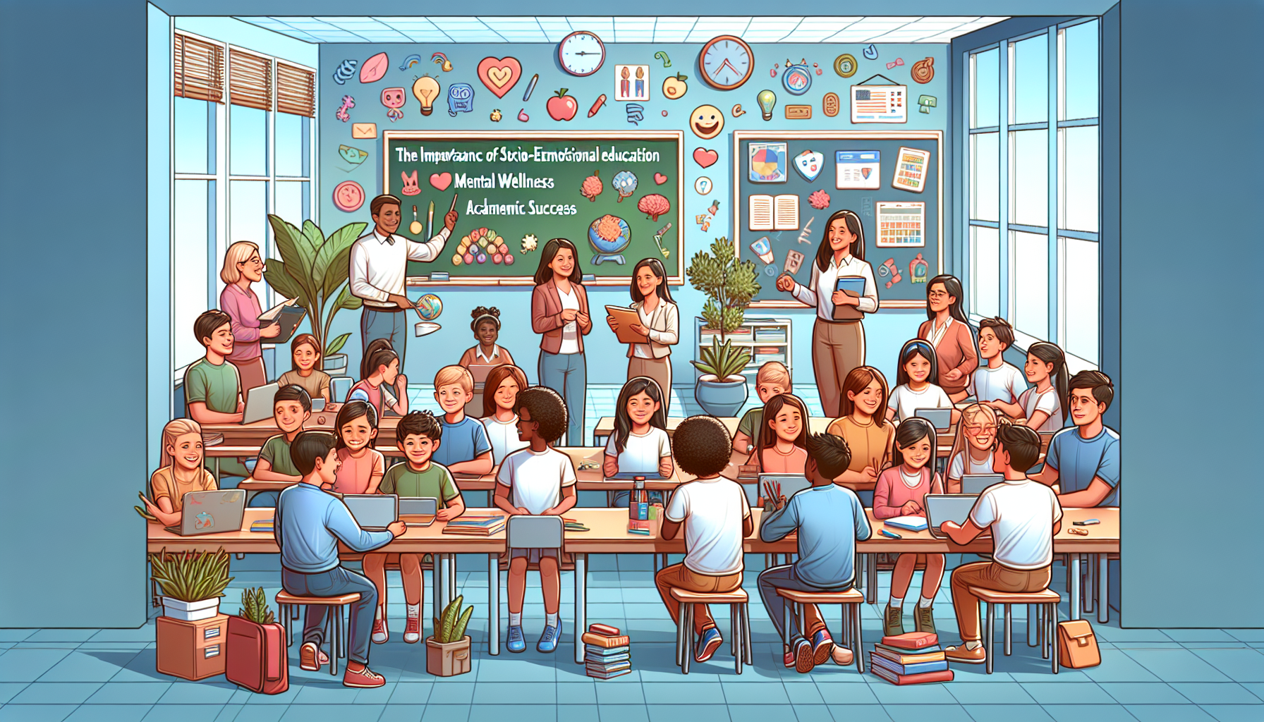 Scopri l'importanza dell'educazione socio-emotiva per il benessere mentale e il successo scolastico. Esplora come integrare competenze socio-emotive nelle scuole e i vantaggi che ne derivano per gli studenti.