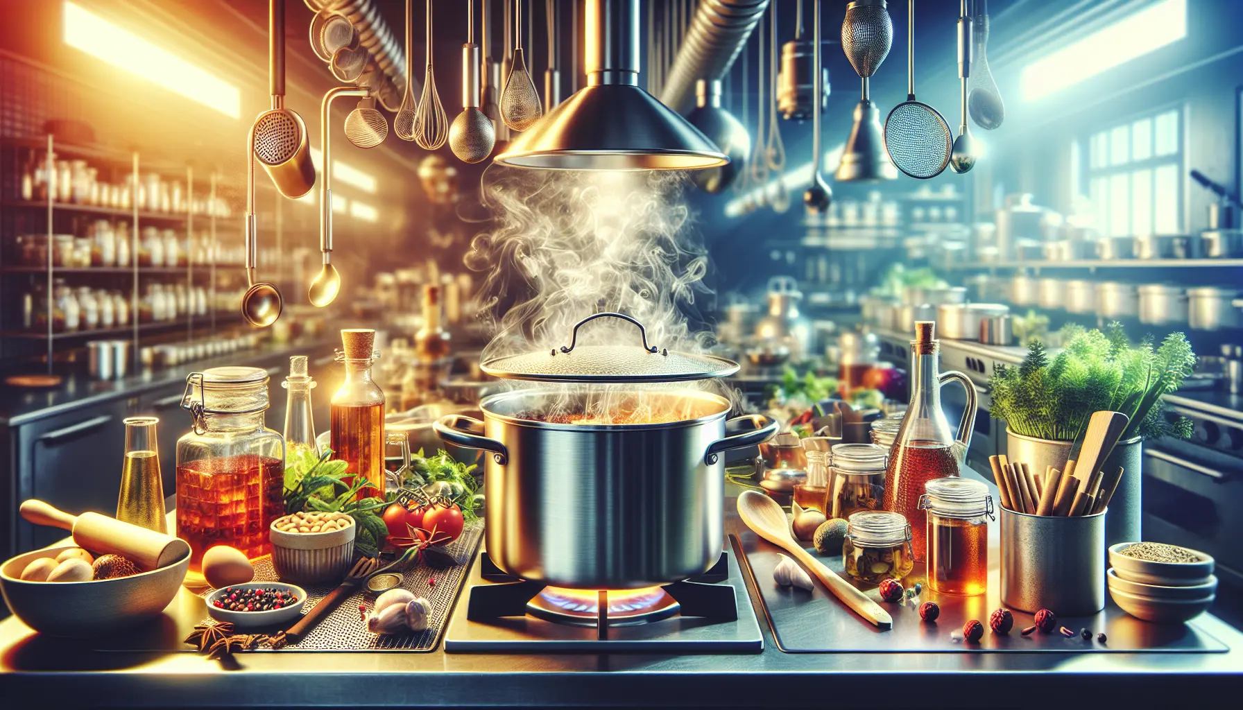 Un piatto gourmet preparato con la tecnica di cottura a bassa temperatura, mostrando carne tenera e verdure colorate.