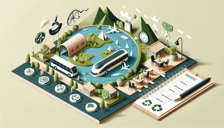 Viaggiatore di lusso in un eco-lodge immerso nella natura