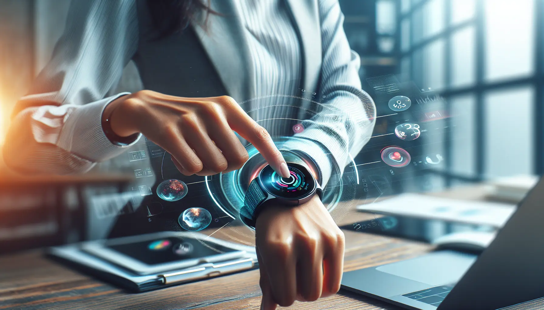 Dispositivo indossabile che monitora la salute e l'attività fisica