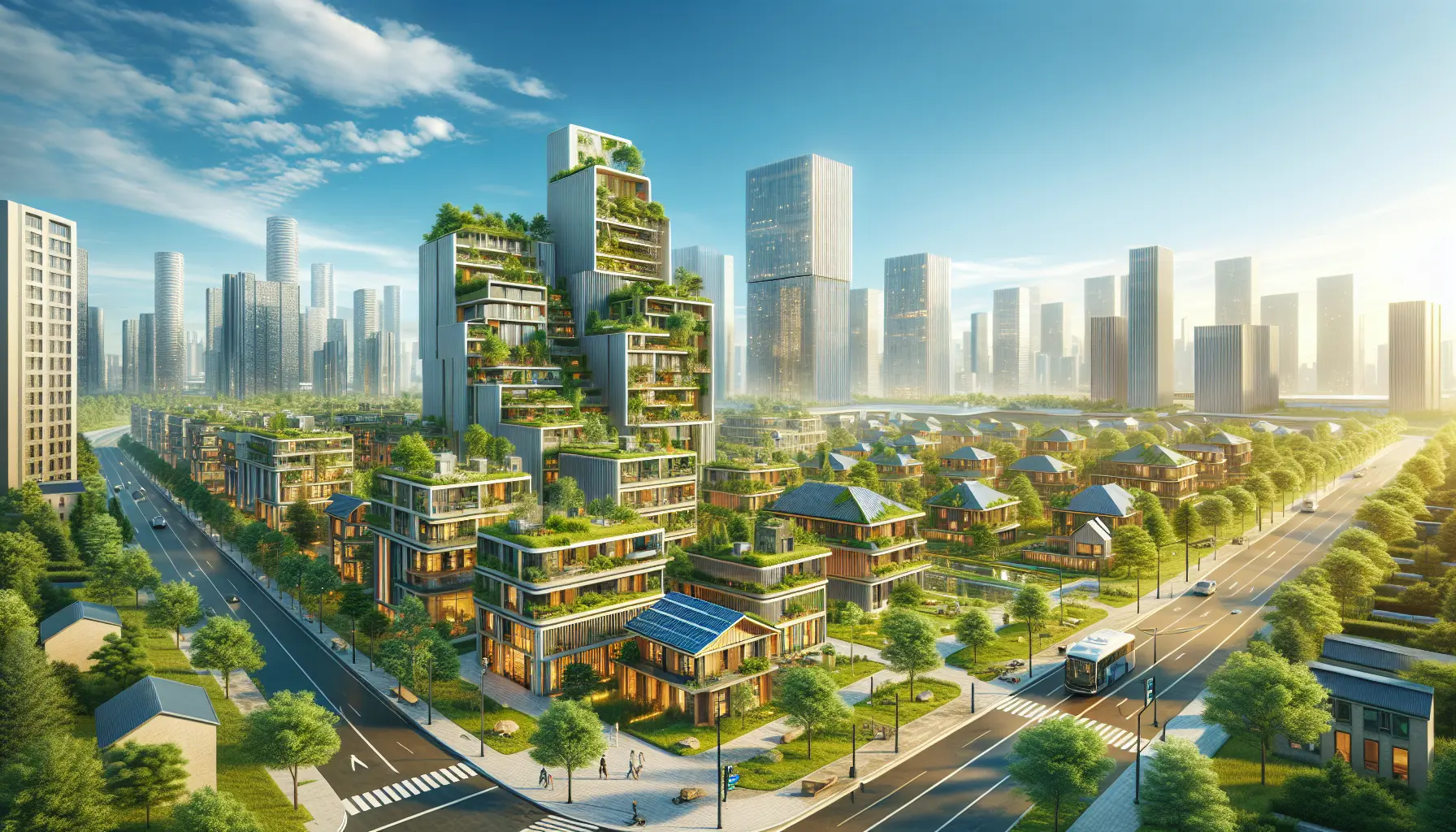 Esempio di edificio in bioedilizia con vegetazione integrata