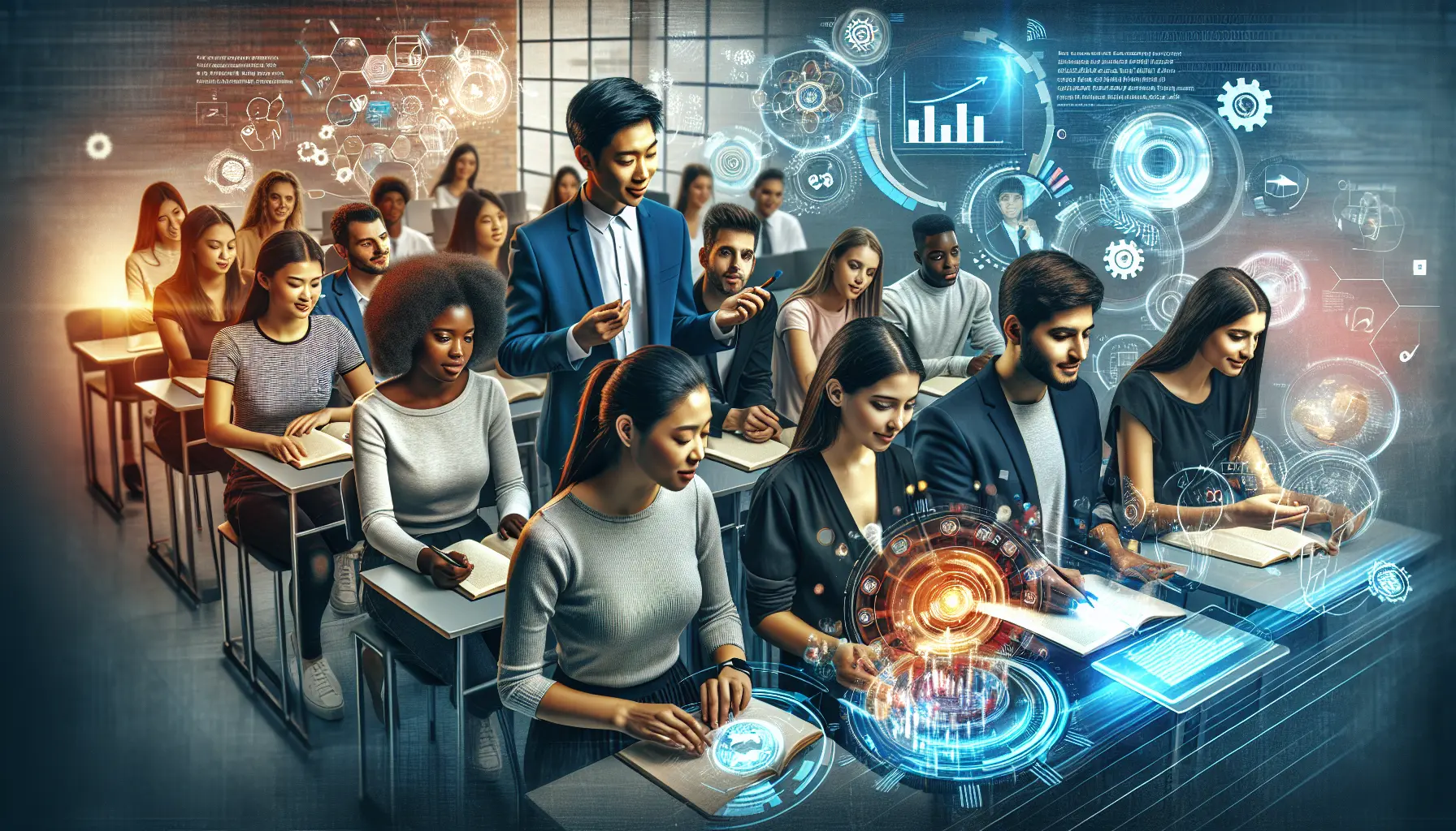 Studenti universitari che partecipano a un workshop sulle competenze trasversali