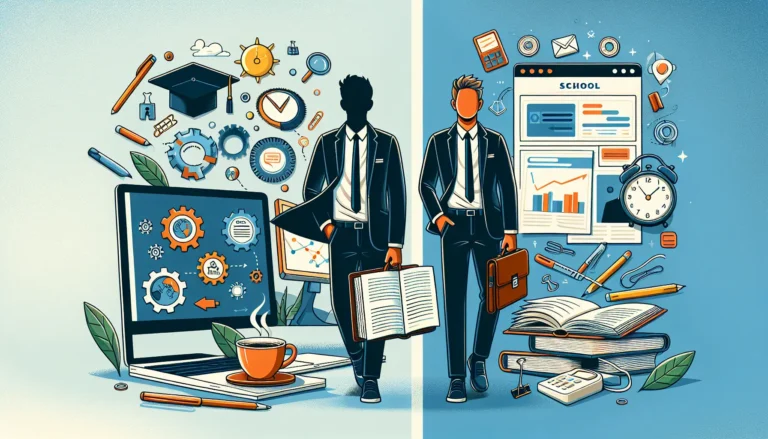 Un gruppo di persone in aula durante un corso di preparazione per il concorso funzionari scolastici