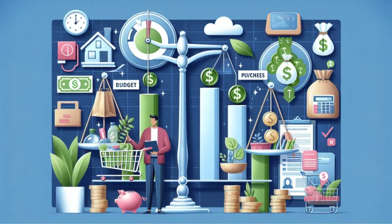 Una famiglia che pianifica il budget e gestisce le spese in modo consapevole.