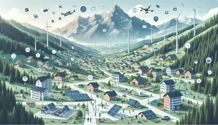 Panorama di Sappada con montagne e natura incontaminata