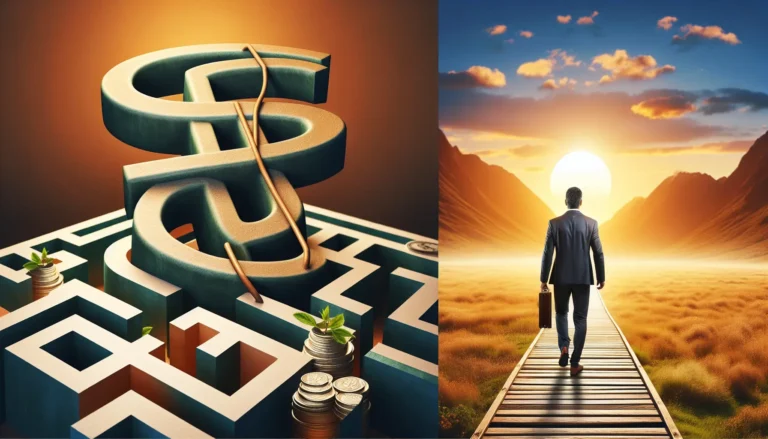 Un'immagine rappresentativa di una persona che pianifica le proprie finanze con un computer e documenti.