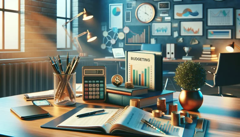 Giovane investitore che esamina grafici finanziari e pianifica il proprio futuro economico