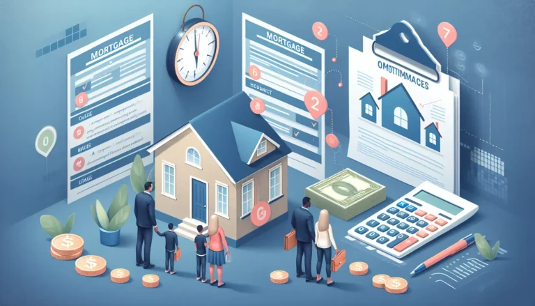 Un'immagine che rappresenta una famiglia che discute delle opzioni di mutuo per la loro nuova casa.