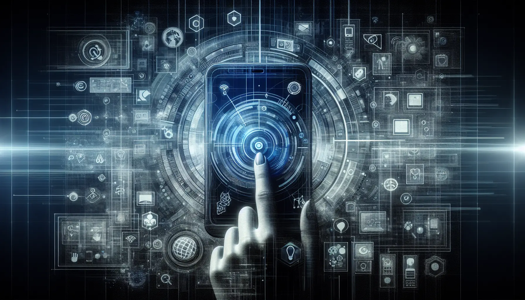 Schermata dell'app Iliad che mostra le funzionalità di gestione del piano tariffario e monitoraggio dei consumi.