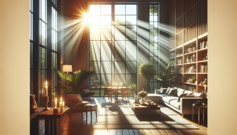 Una persona che si gode la luce del sole all'aperto, circondata dalla natura.