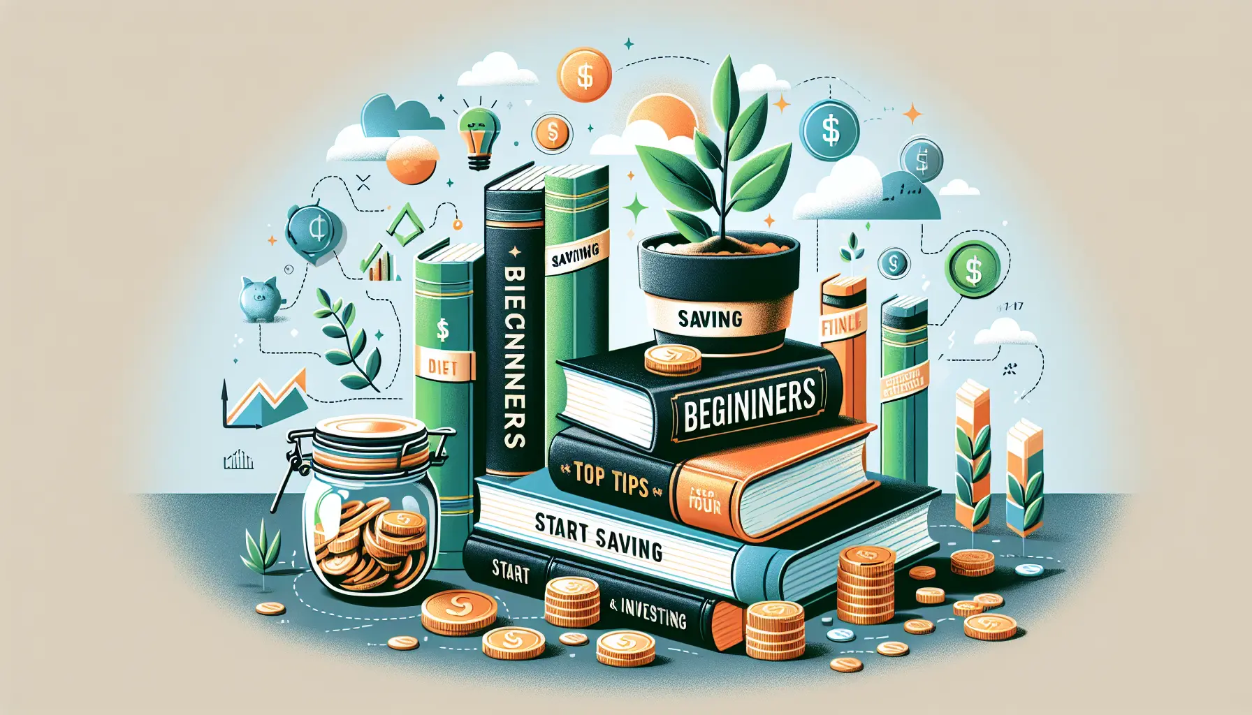 Una persona che legge un libro di finanza personale, circondata da appunti e strumenti di pianificazione finanziaria.