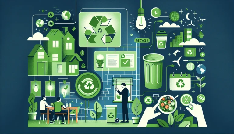 Famiglia che partecipa a un'attività di pulizia ecologica in un parco, sottolineando l'importanza della sostenibilità e delle piccole scelte quotidiane.