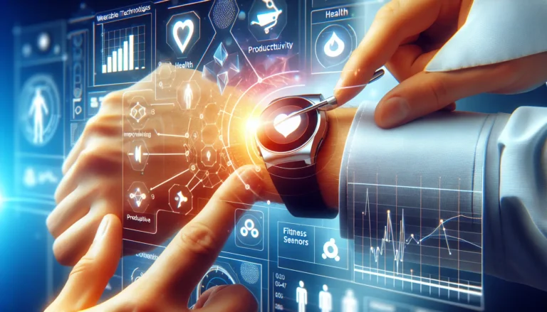 Un'immagine di uno smartwatch che monitora la salute e l'attività fisica, simbolo delle tecnologie indossabili.