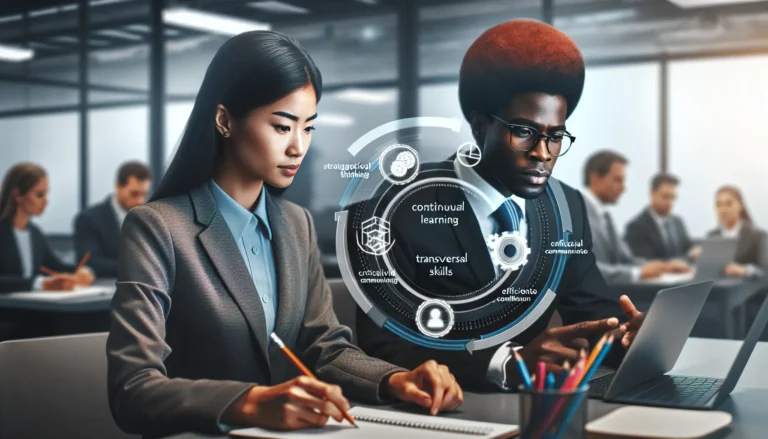 Professionista che partecipa a un workshop di formazione sulle competenze trasversali