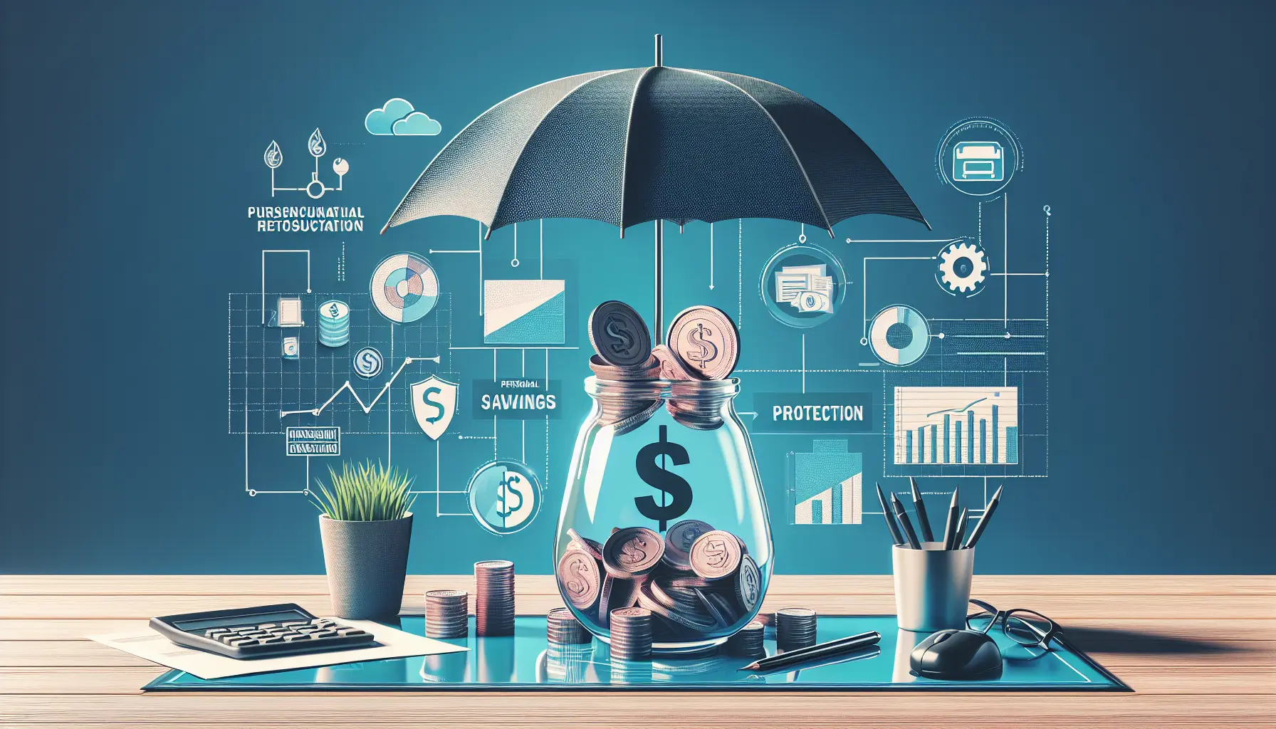 Persone che discutono strategie di risparmio e assicurazioni in un ambiente professionale.