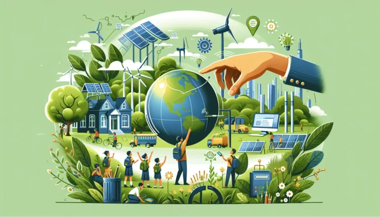 Giovani studenti partecipano a un progetto di giardinaggio scolastico, apprendendo l'importanza della sostenibilità ambientale.