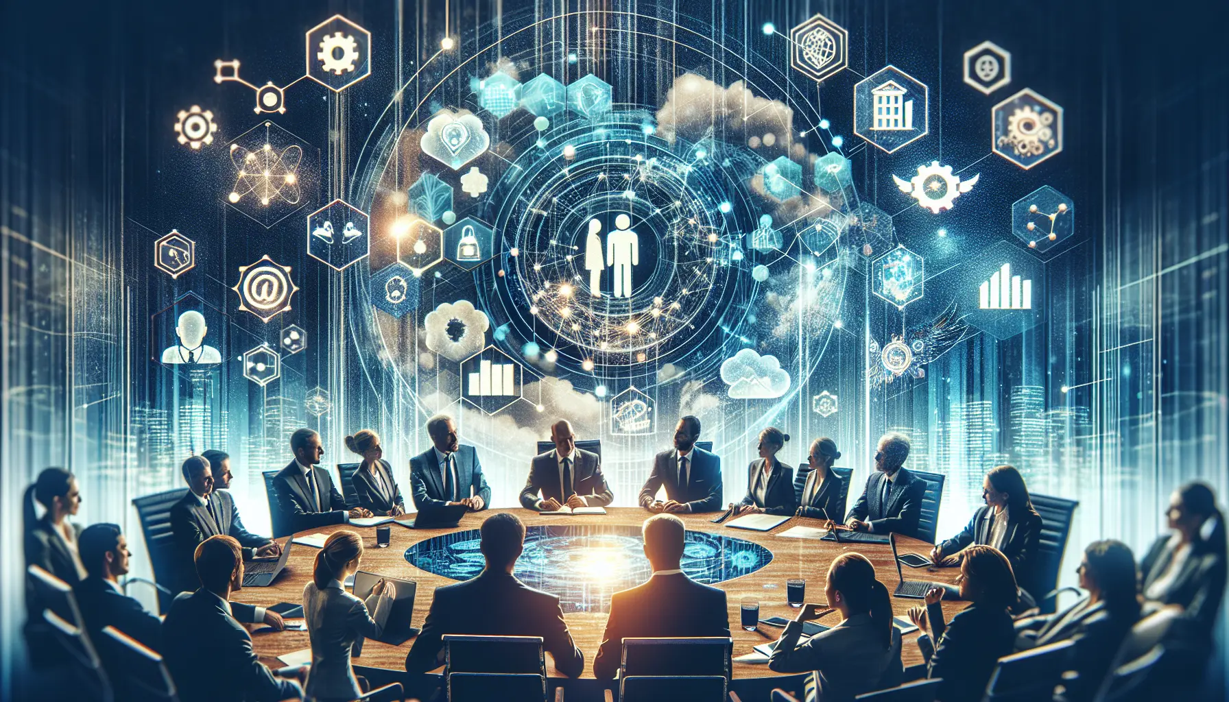 Immagine che rappresenta una collaborazione tra settore pubblico e privato per l'innovazione tecnologica