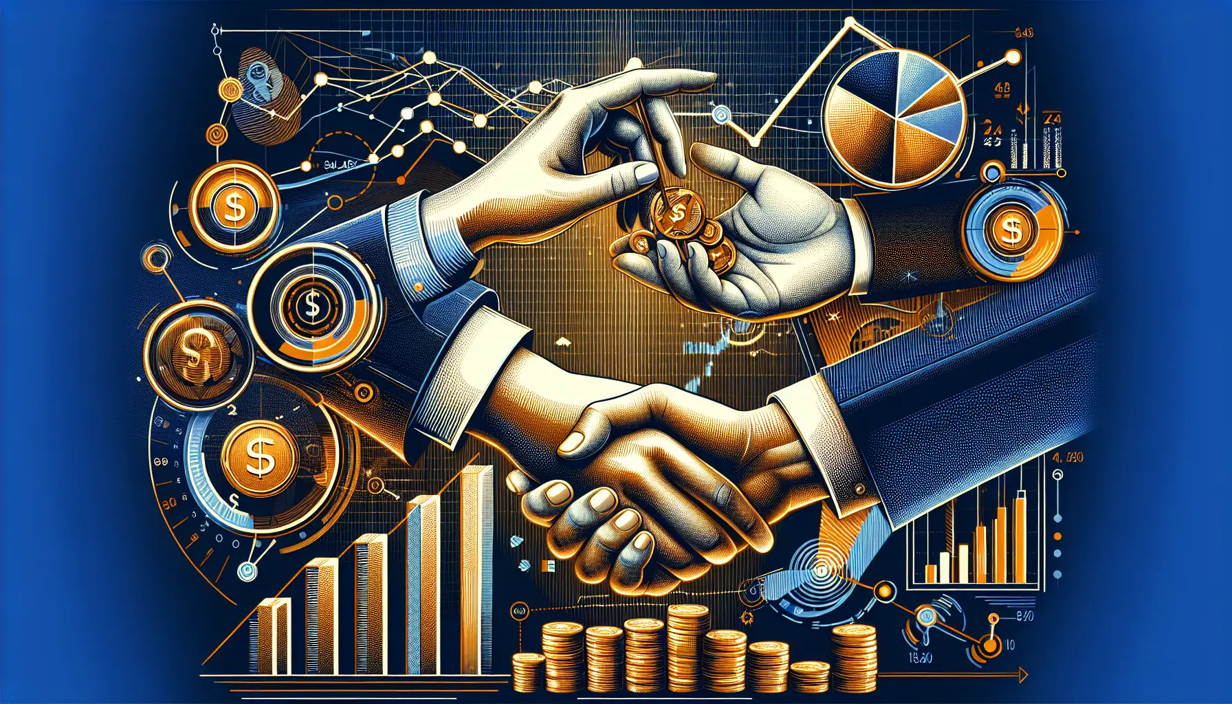 Professionista che negozia stipendio in un ambiente di lavoro moderno