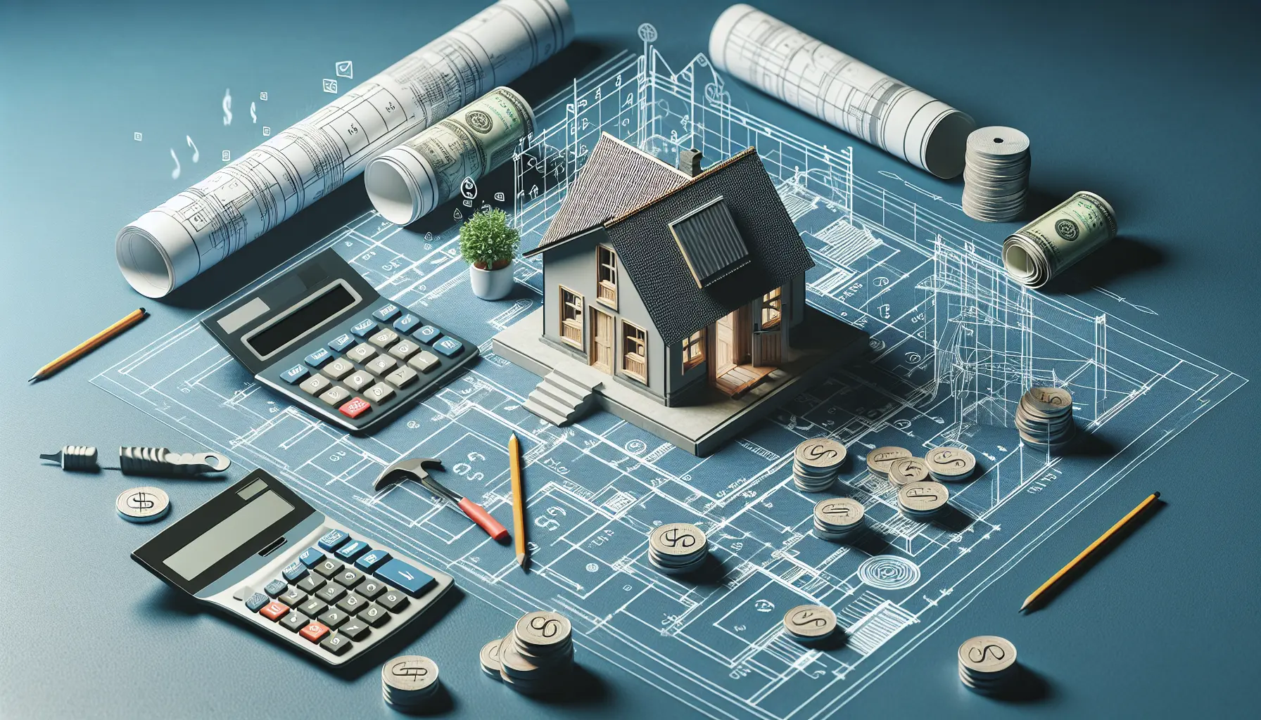 Un interno di casa ristrutturato con colori freschi e moderni