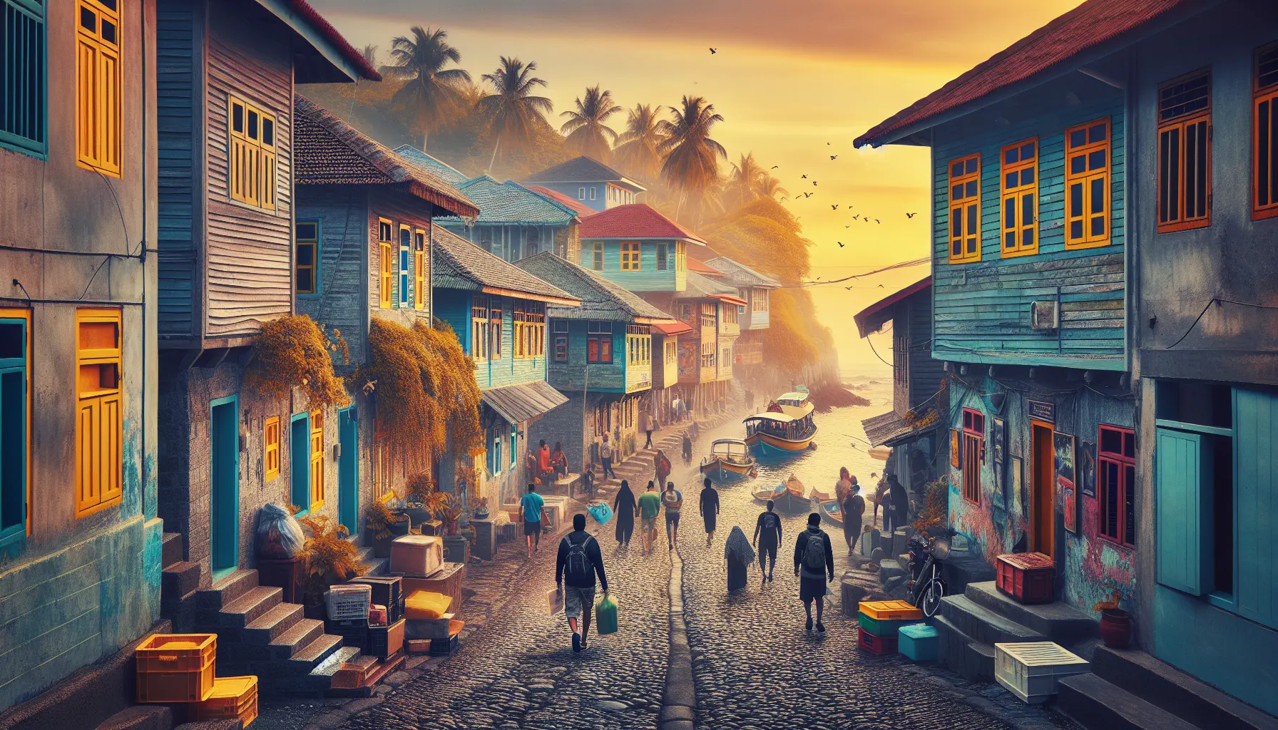 Un viaggiatore esplora un mercato locale, circondato da colori e sapori autentici.