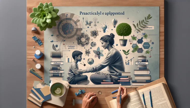 Studenti che studiano insieme in un ambiente sereno, praticando tecniche di mindfulness e organizzazione.