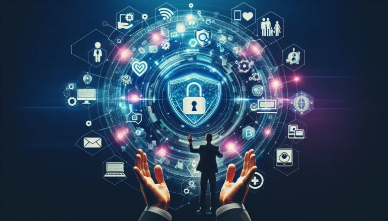 Bambino che utilizza un dispositivo digitale in un ambiente sicuro