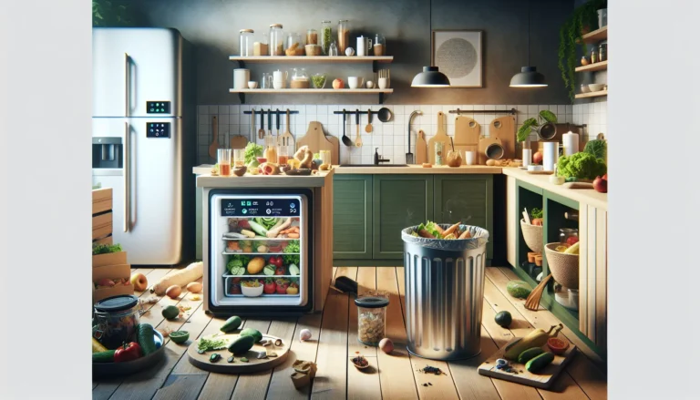 Un piatto colorato che utilizza ingredienti avanzati in modo creativo e sostenibile.