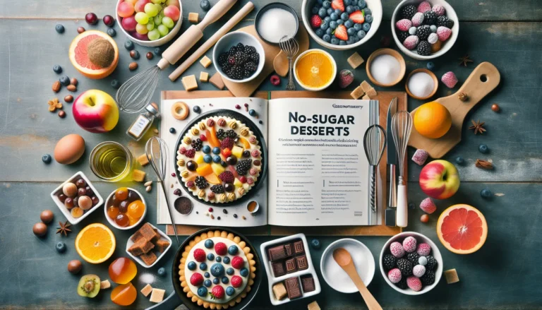 Dolci sani preparati con ingredienti naturali e senza zucchero