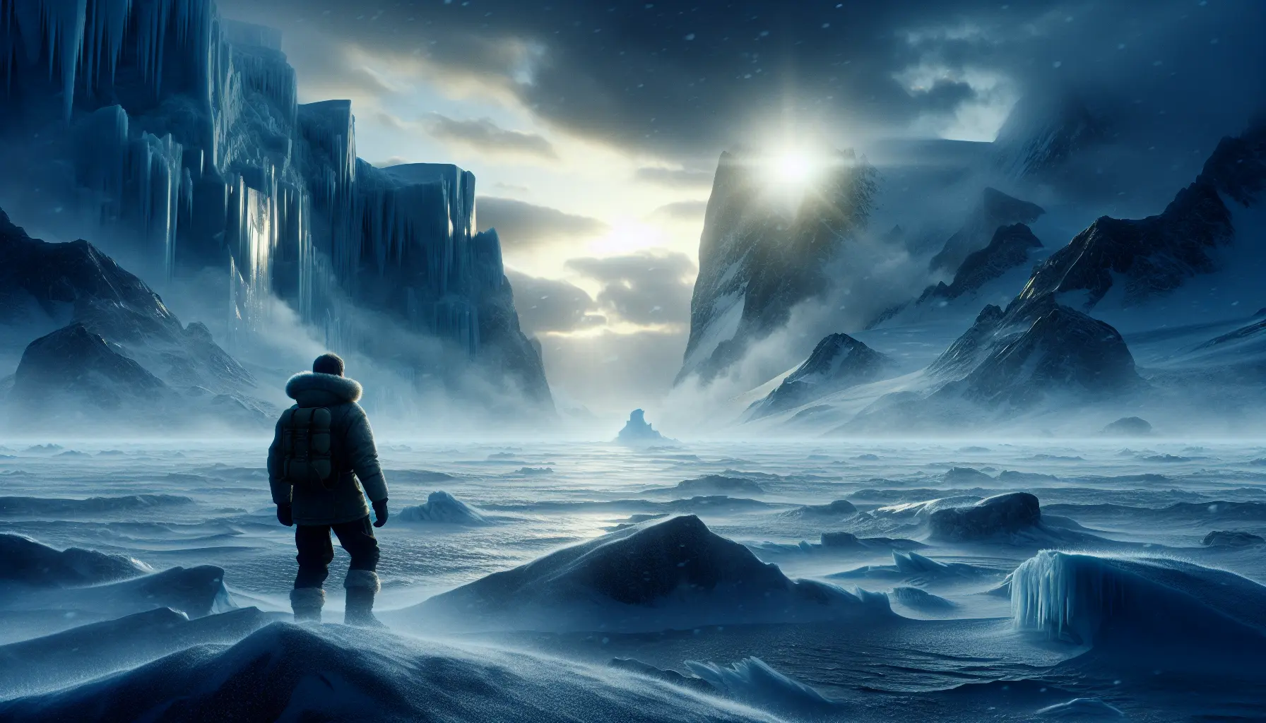 Immagine storica di Robert Falcon Scott durante una delle sue esplorazioni in Antartide, simbolo di determinazione e spirito pionieristico.