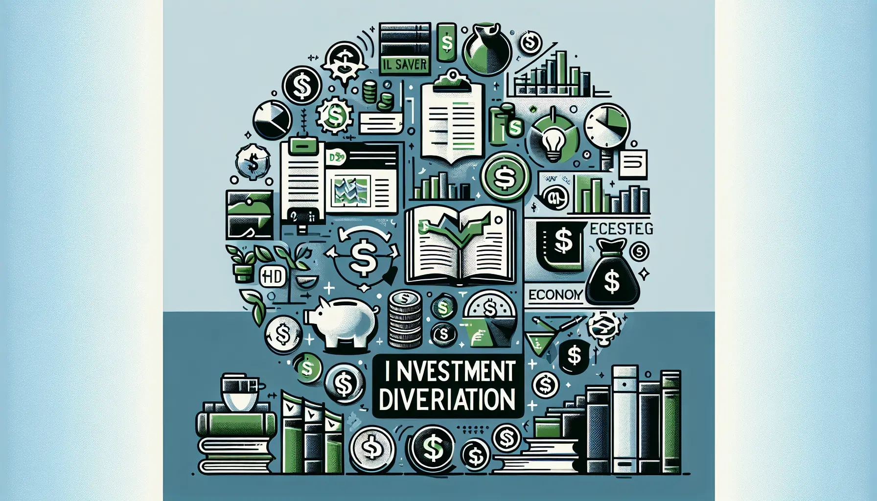Grafico che rappresenta la diversificazione degli investimenti con diverse asset class