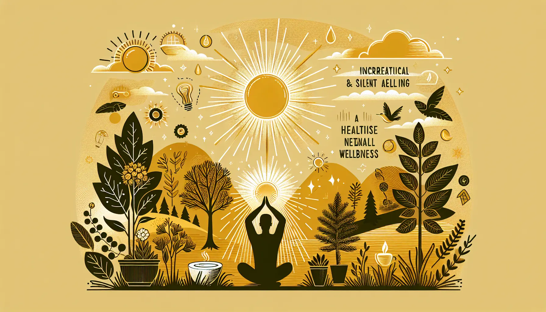 Una persona che si gode la luce del sole in un parco, circondata dalla natura.