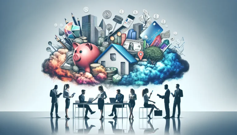 Un giovane che guarda un grafico di crescita finanziaria mentre sorseggia un caffè in un ambiente urbano.