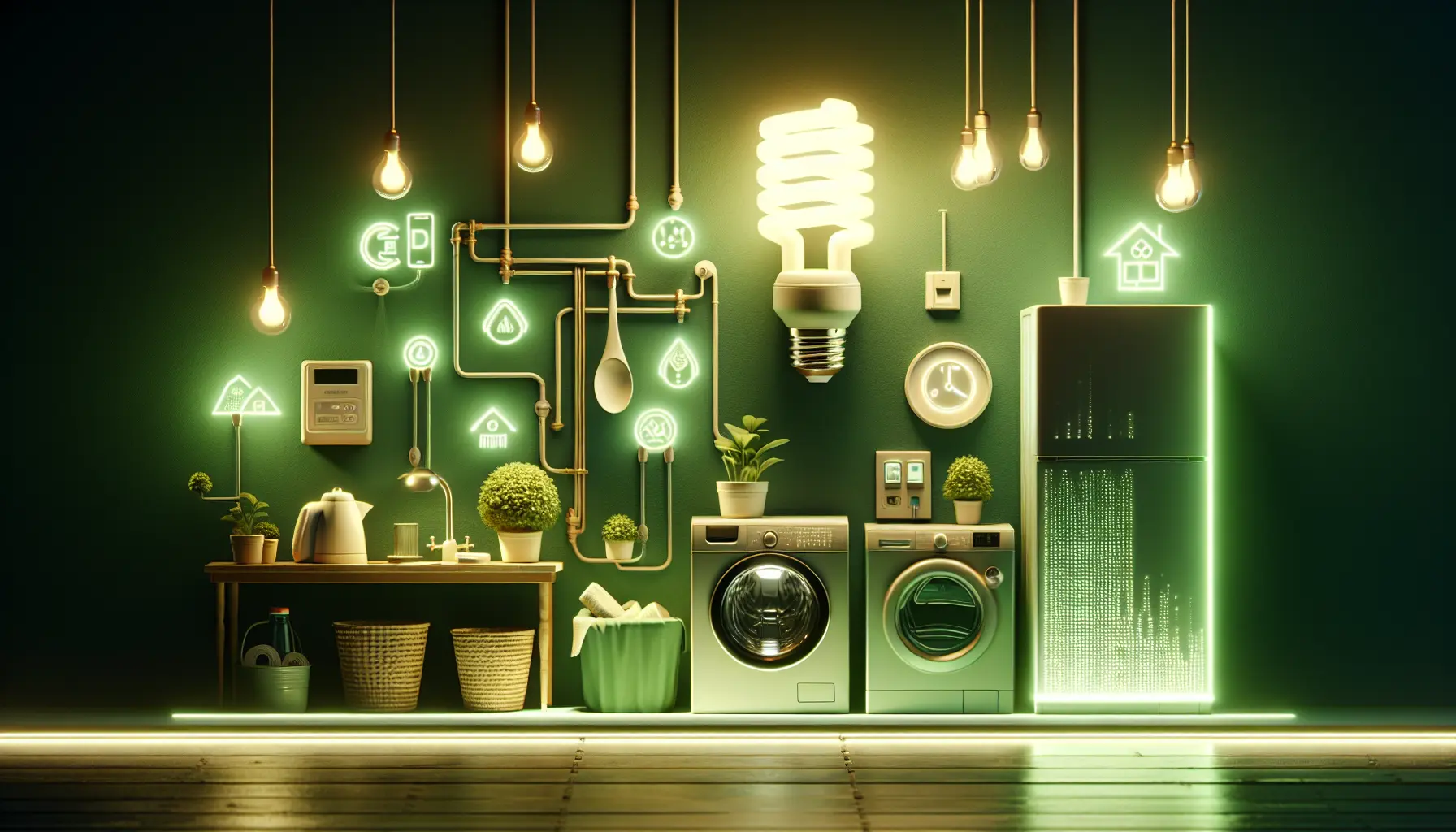 Illuminazione domestica sostenibile con lampadine a LED e tecnologia smart