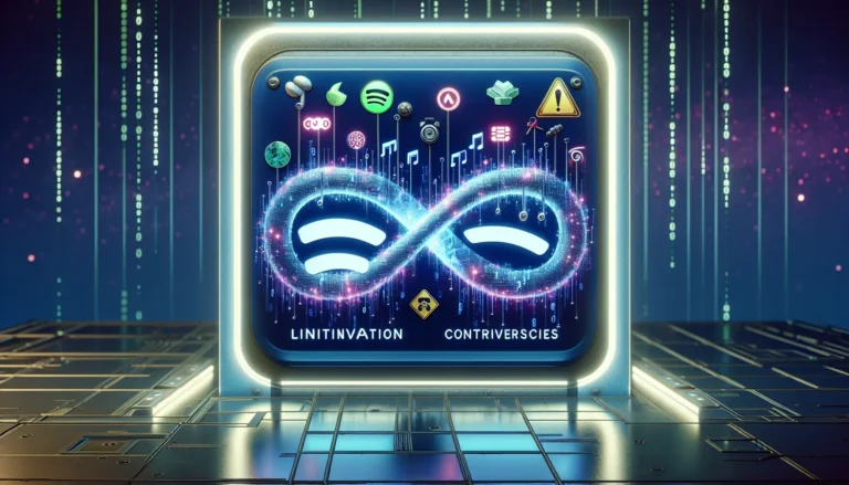 Rappresentazione visiva di Spotify Mod, con elementi che richiamano la musica digitale e l'innovazione tecnologica.