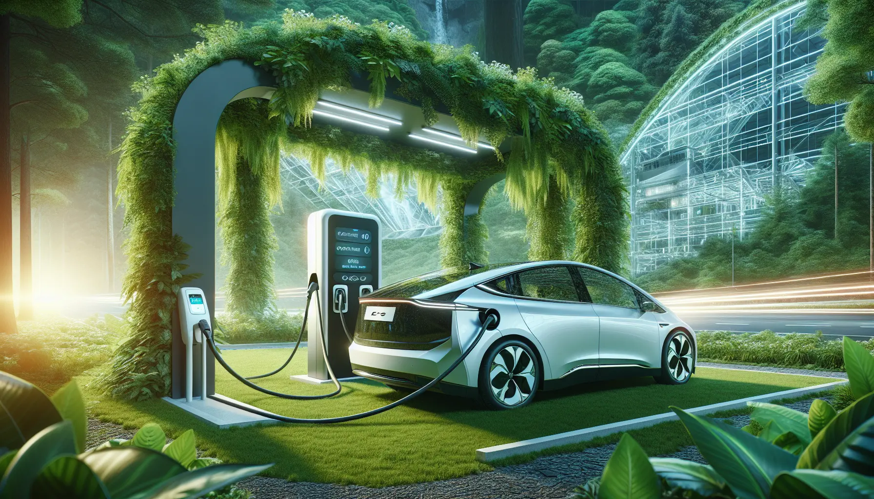 Un veicolo elettrico Zappacosta in un ambiente urbano, simbolo di innovazione e sostenibilità.