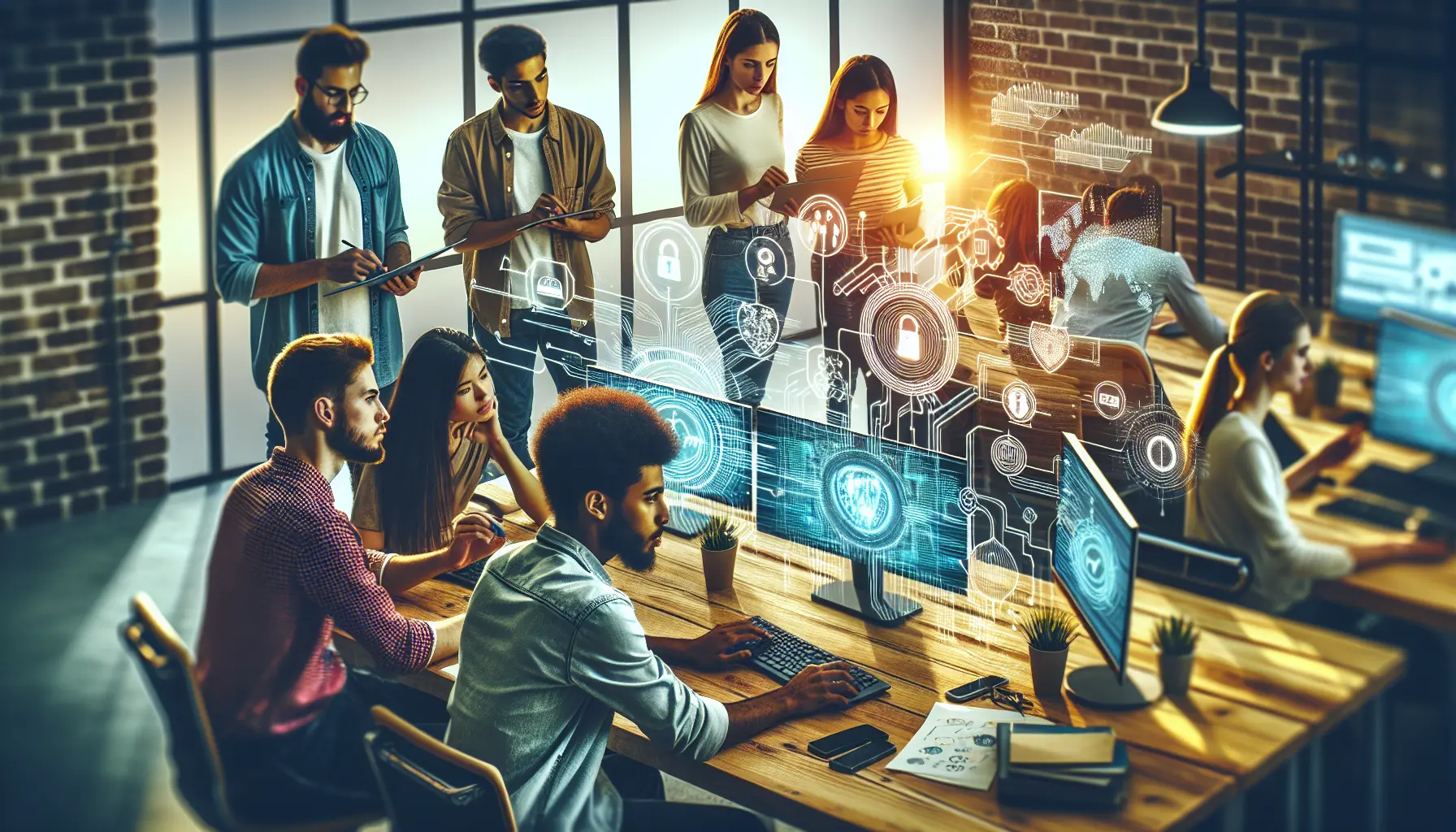 Un genitore che utilizza un'app di monitoraggio per proteggere la privacy online del proprio figlio.