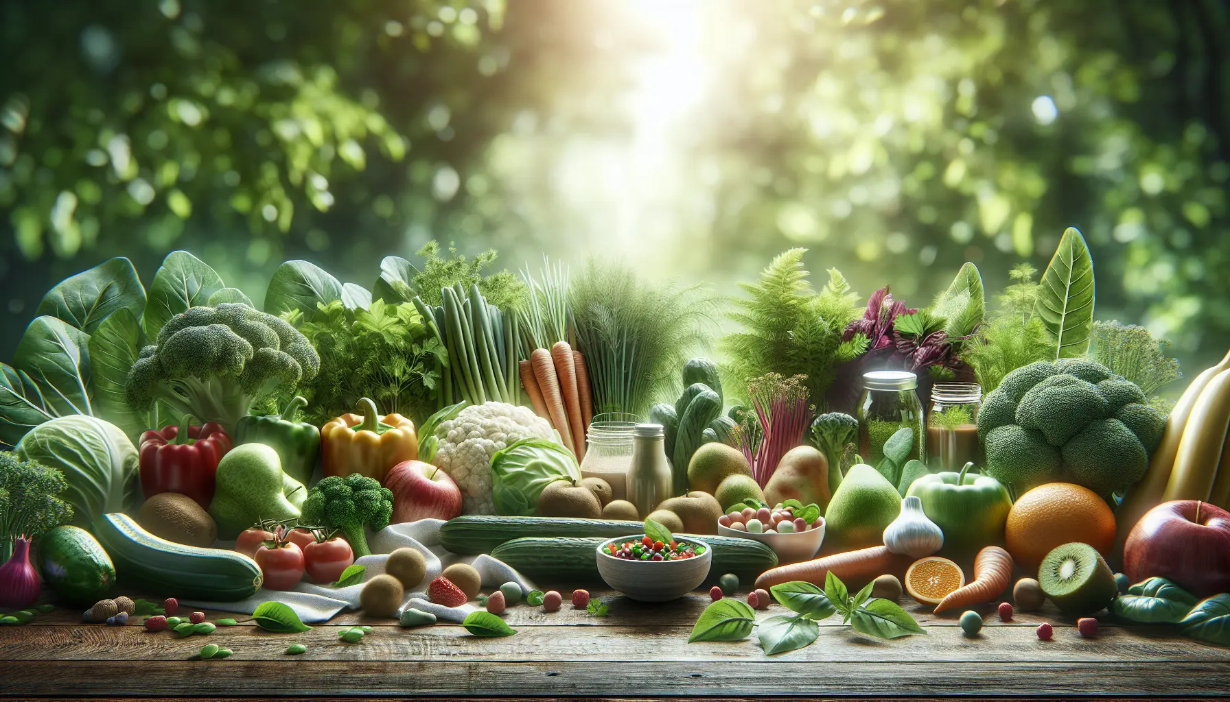 Mercato contadino con frutta e verdura fresca, simbolo di una dieta a base vegetale