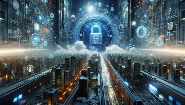 Rappresentazione grafica delle tecnologie quantistiche con circuiti e qubit