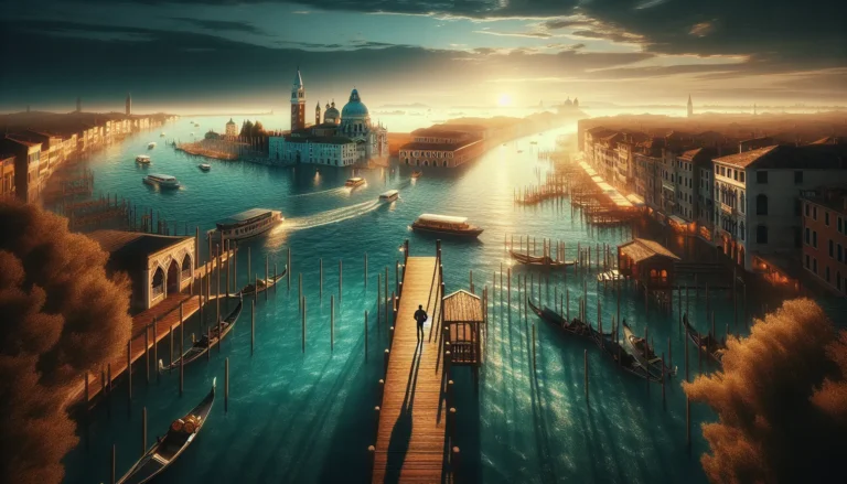 Un sentiero immerso nella natura con alberi e montagne sullo sfondo, rappresentativo delle nuove tendenze di viaggio post-pandemia.