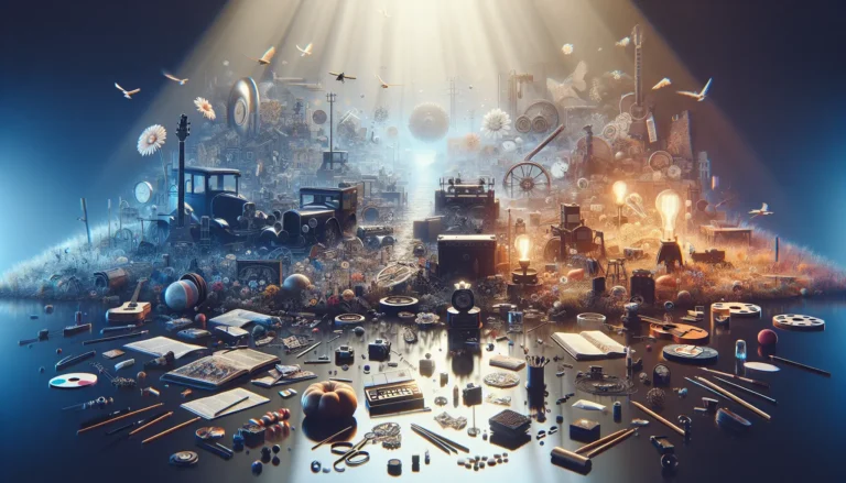 Una mappa stilizzata della Repubblica Federale di Jugoslavia con simboli delle diverse culture che componevano il paese.