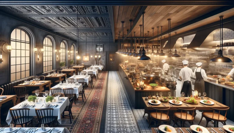 Un piatto gourmet che combina elementi di cucina tradizionale e innovativa