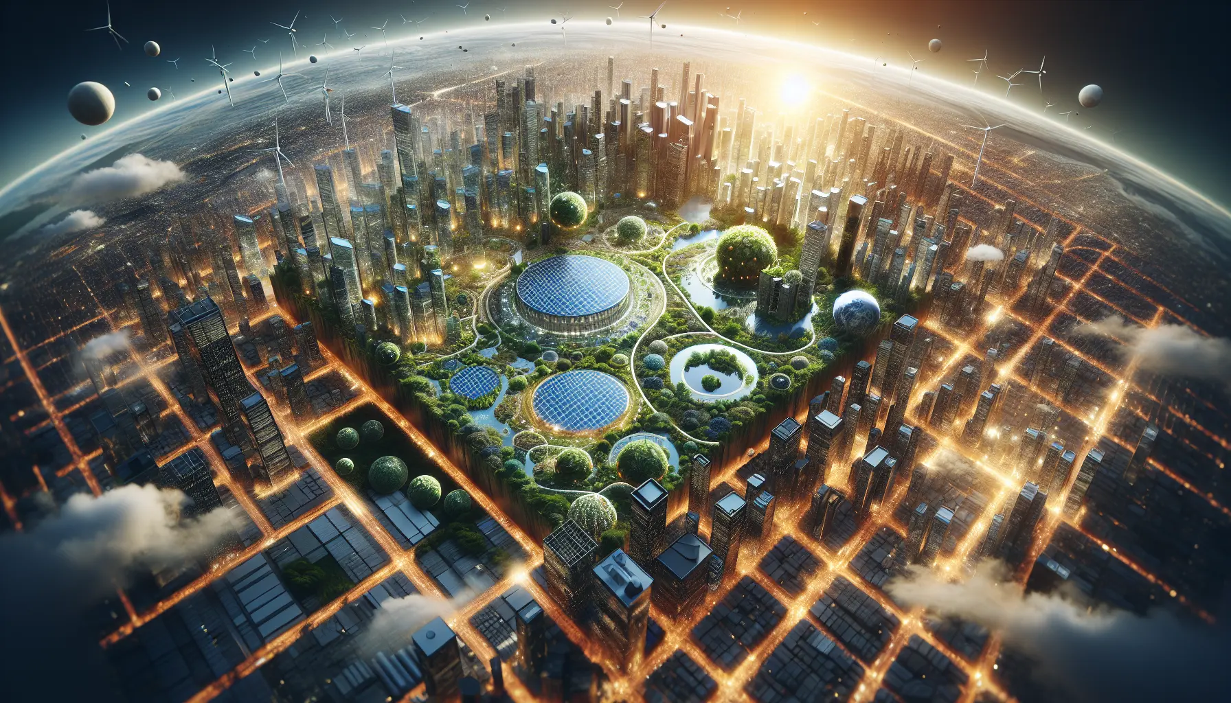 Un edificio in bioedilizia circondato da vegetazione, rappresentante la sostenibilità nell'architettura.