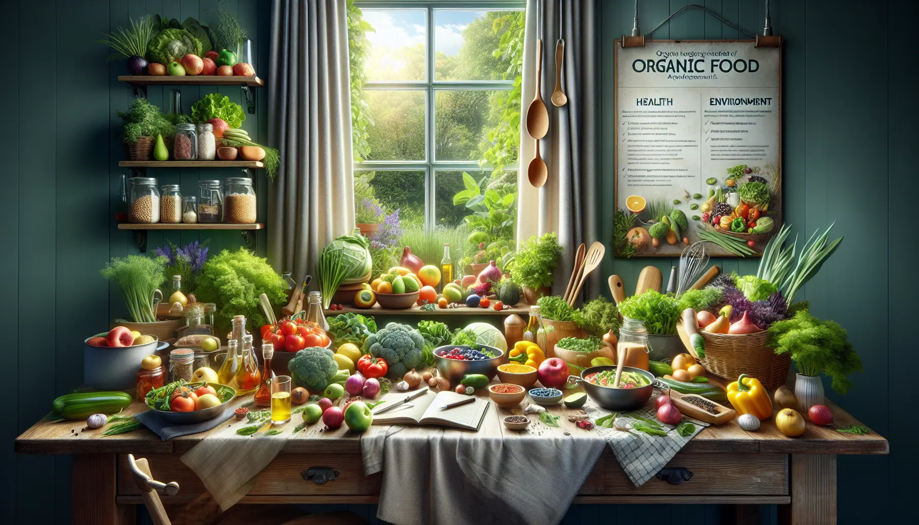 Mercato contadino con frutta e verdura biologica freschi