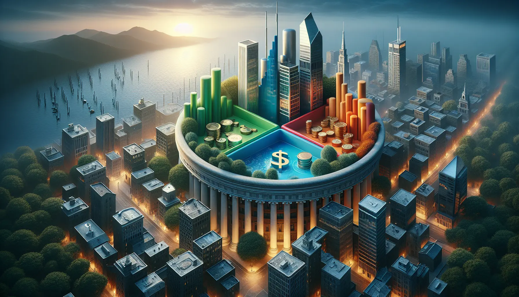 Un professionista che analizza grafici finanziari per diversificare le proprie entrate