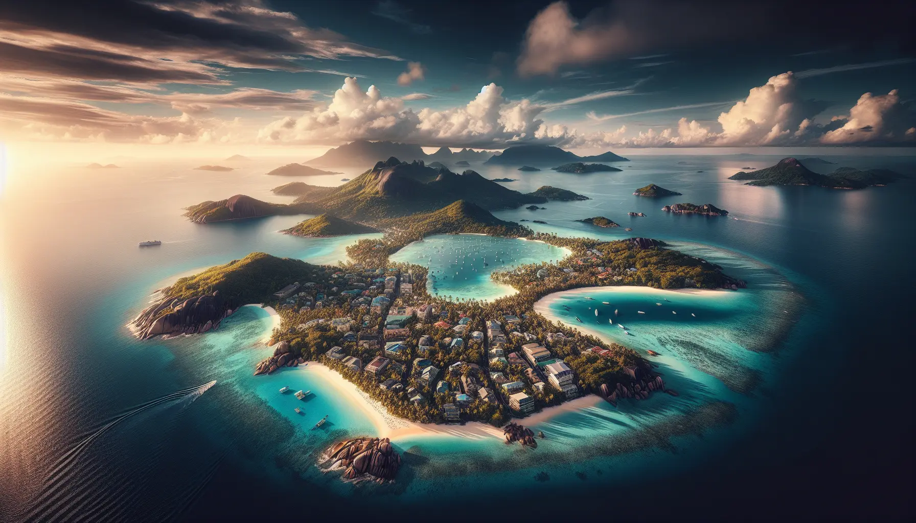 Spiaggia di Anse Source d'Argent nelle Seychelles con rocce granitiche e mare cristallino