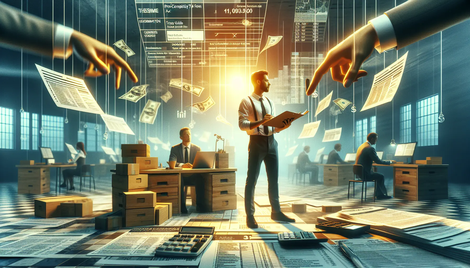 Un contribuente che controlla il 730 precompilato sul computer