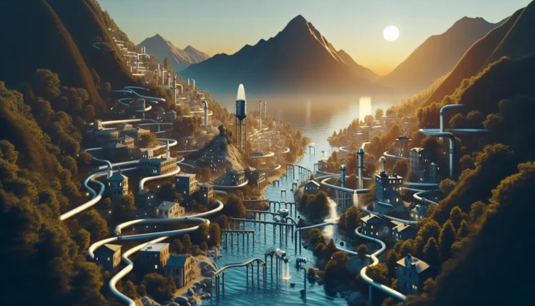 Immagine di una famiglia che utilizza sistemi di raccolta dell'acqua piovana in giardino